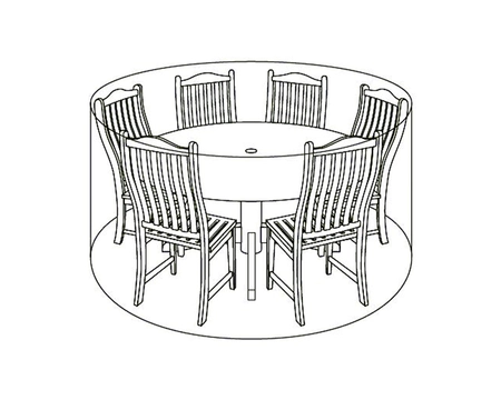 DELUXE COVER - 6 SEAT ROUND SET - image 3