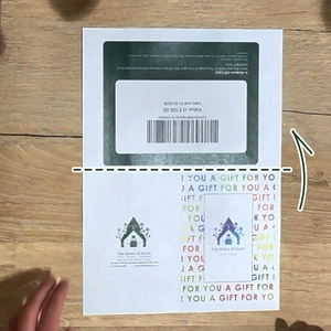 DIGITAL PRINT AT HOME GIFT CARD - image 2