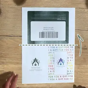 Digital Print At Home Gift Card - image 2
