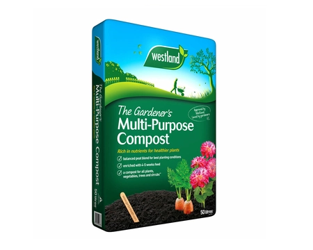 WESTLAND THE GARDENER'S MULTI PURPOSE COMPOST 50L - 2 FOR £12