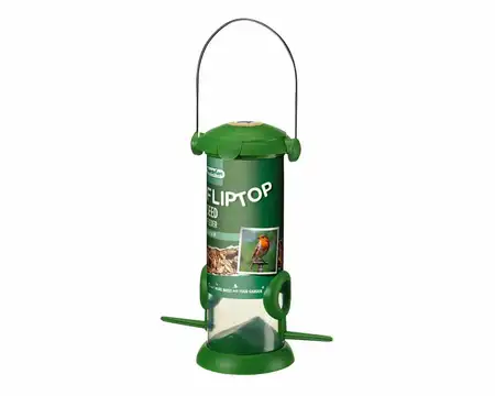 GARDMAN FLIP TOP LARGE SEED FEEDER