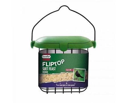 GARDMAN FLIP TOP SUET FEAST FEEDER