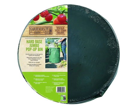 GARDMAN HARD BASE POP-UP GARDEN TIDY
