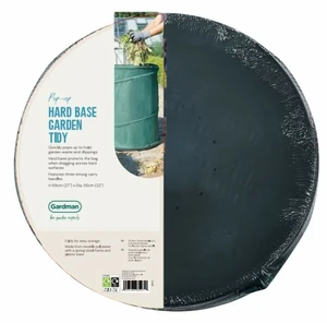 GARDMAN HARD BASE POP-UP GARDEN TIDY