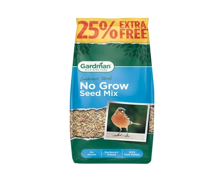 GARDMAN NO GROW SEED MIX 1.6KG + 25% XF