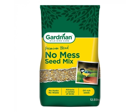 GARDMAN NO MESS SEED MIX 12.55KG