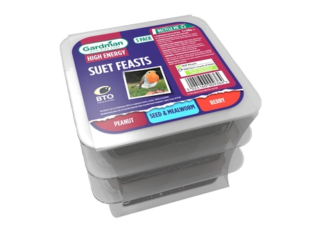 GARDMAN SUET FEAST 3PK