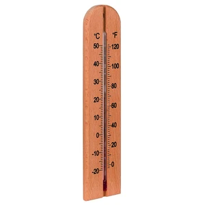 GM WOODEN THERMOMETER FSC
