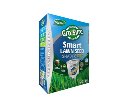 GRO-SURE SMART LAWN SEED SHADY & DRY 20M2