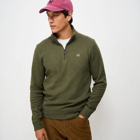 Half Zip Hrtolivmrl L