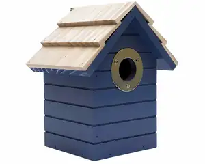 HENRY BELL BEACH HUT NEST BOX MID BLUE