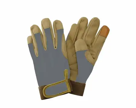 KS COMFORT GLOVES GREY LRG