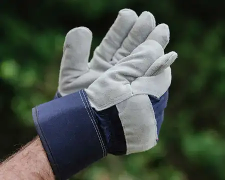 KS FLEECE LINED RIGGER NAVY LRG