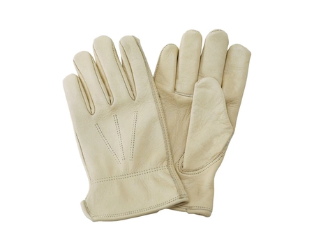 KS LUX LEATHER W/RESIST GLOVES LRG