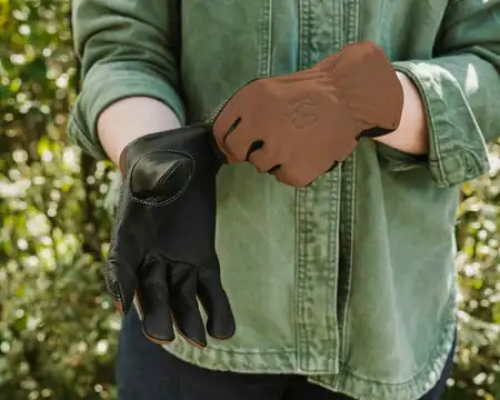 KS SURE & SOFT LEATHER GLOVES L