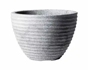 LOW HONEY POT ALPINE GREY 49CM