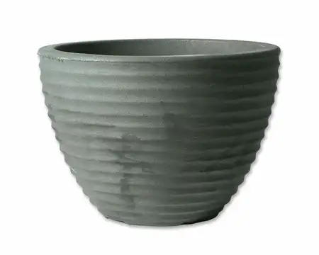 LOW HONEY POT MILLSTONE GREY 49CM