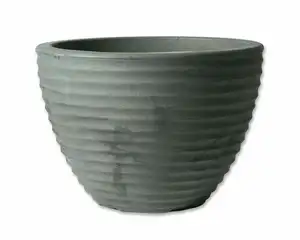 LOW HONEY POT MILLSTONE GREY 49CM