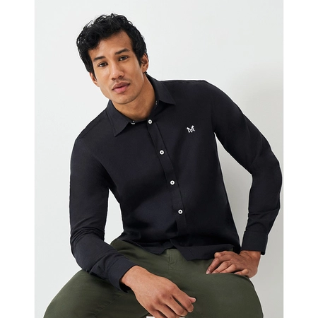 Ls Linen Hrtdknavy L