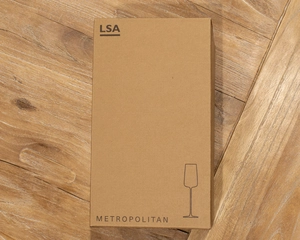 METROPOLITAN CHAMPAGNE FLUTES 230ML SET OF 4 - image 1