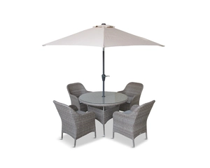 MONTE CARLO SAND 4 SEAT DINING SET - image 2