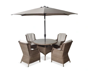 MONTPELLIER 4 SEAT DINING SET - image 6