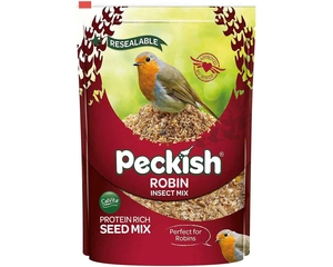 PECKISH ROBIN SEED & INSECT MIX 2KG