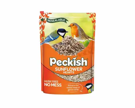 PECKISH SUNFLOWER HEARTS 1KG