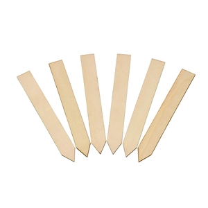 GM Wooden Plant Labels 15cm 25pk FSC