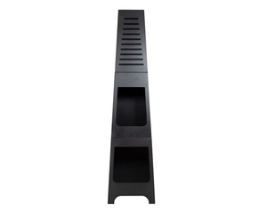 SKYLINE CHIMENEA BLK W/ LOGSTORE
