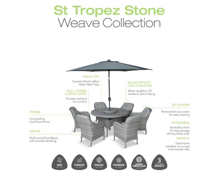 ST TROPEZ STONE RECLINER SET - image 5