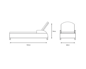 St Tropez Sunlounger Sand - image 9