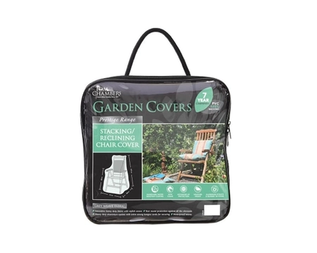 STACKING/RECLINING CHAIR COVER PRESTIGE GREY