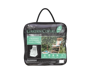 STACKING/RECLINING CHAIR COVER PRESTIGE GREY