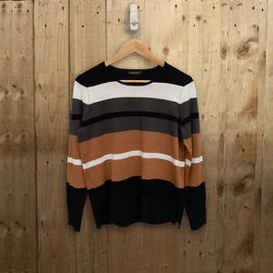 Sunday Pullover Black Multi L