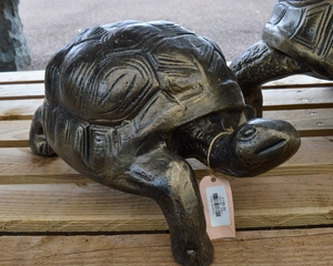 TORTOISE SMALL METAL ORNAMENT - image 1