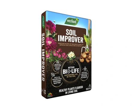 WESTLAND BIO-LIFE SOIL IMPROVER 50L - 2 FOR £10