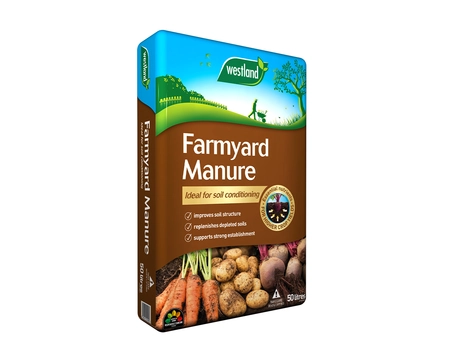 WESTLAND FARMYARD MANURE 50L - 2 FOR £10