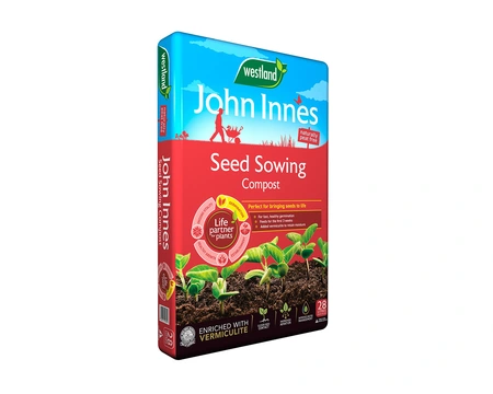 WESTLAND JOHN INNES PEAT FREE SEED SOWING COMPOST - 28L 2 FOR £12